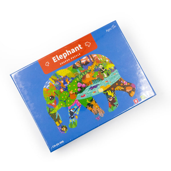 Kids 200pc Jigsaw Puzzle – Elephant Jigsaw Puzzles Iconix 