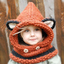 Kids Animal Knitted Hat and Scarf Sets Kids Iconix 