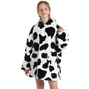 Kids Cheeky Cow Oversized Plush Blanket Hoodie Kids Blanket Hoodies Iconix 