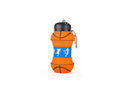 Kids Collapsible Silicone Water Bottle - Basketball Bottles and Flasks Iconix 