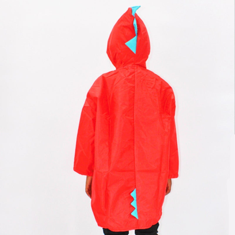 Kids Dinosaur Raincoat - Red Iconix 