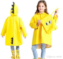 Kids Dinosaur Raincoat - Yellow Iconix 