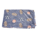 Kids Football Fantasies Glow In the Dark Blanket Glow In the Dark Iconix 