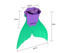 Kids Mermaid Swim Fin Flipper Iconix 