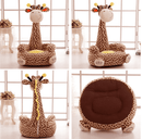 Kids mini cartoon Sofa- Brown Giraffe Iconix 