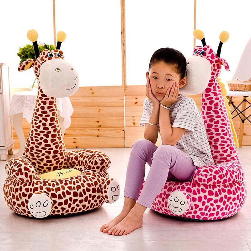 Kids mini cartoon Sofa- Brown Giraffe Iconix 