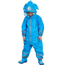 Kids One Piece Animal Raincoat - Blue Koala Bear Iconix 