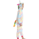 Kids Pastel Patch Glow In The Dark Unicorn Onesie Kids Onesies Iconix 