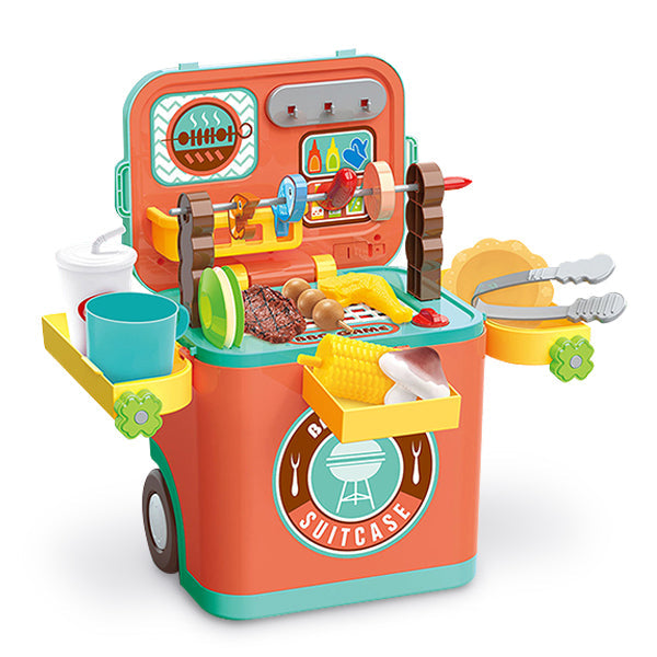 Kids Pretend Suitcase Playset – BBQ Game pretend play Iconix 