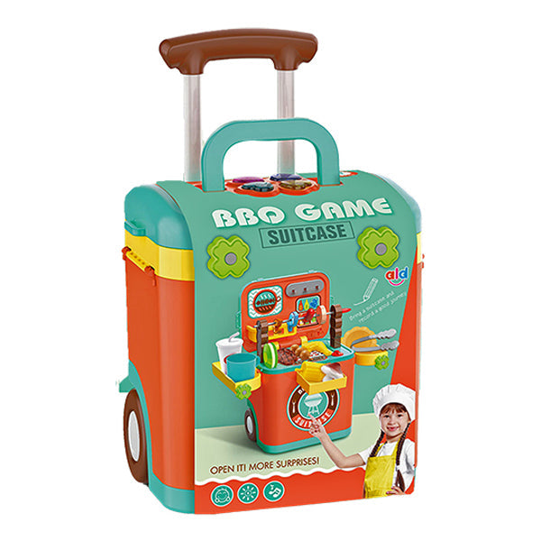 Kids Pretend Suitcase Playset – BBQ Game pretend play Iconix 