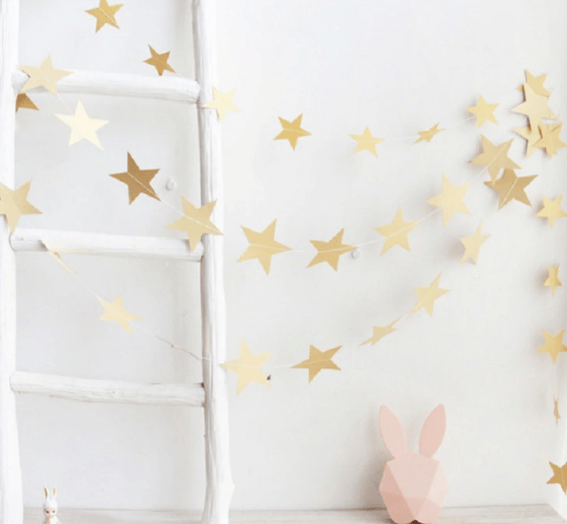 Kids Room or Baby Nursery Themed Star Decorations Iconix 