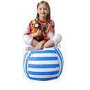 Kids Striped Storage bean bag Storage & Organization Iconix 