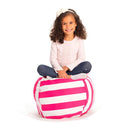 Kids Striped Storage bean bag Storage & Organization Iconix 