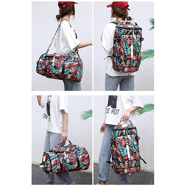 Ladies 3-Way Multipurpose Maple Leaf Backpack Ladies Bag Iconix 