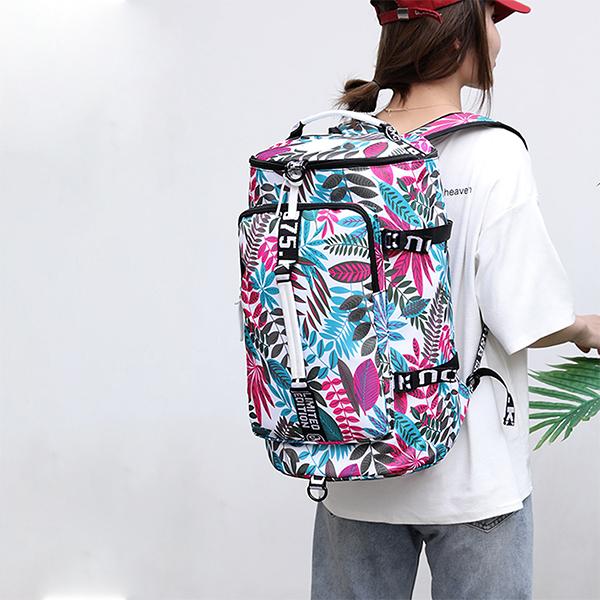 Ladies 3-Way Multipurpose Maple Leaf Backpack Ladies Bag Iconix 