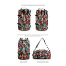 Ladies 3-Way Multipurpose Maple Leaf Backpack Ladies Bag Iconix 