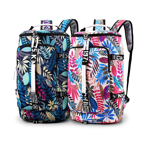Ladies 3-Way Multipurpose Maple Leaf Backpack Women's Bags Iconix 
