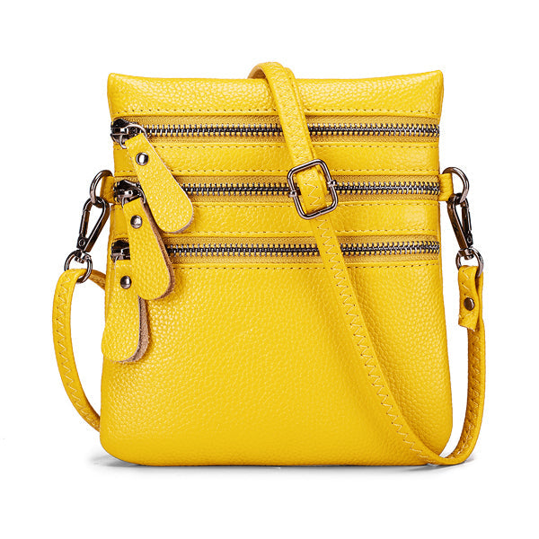 Ladies 3-Zip Crossbody Bag womens bags Iconix 