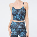 Ladies Blue Bamboo Yoga Set Activewear | HK248 Outdoor Iconix 