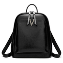 Ladies Classic V PU Leather Anti-Theft Backpack - 6013 Women's Backpacks Iconix 