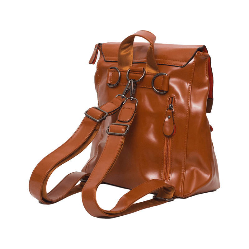 Ladies PU leather Anti-Theft Backpack - Postman Professional Iconix 