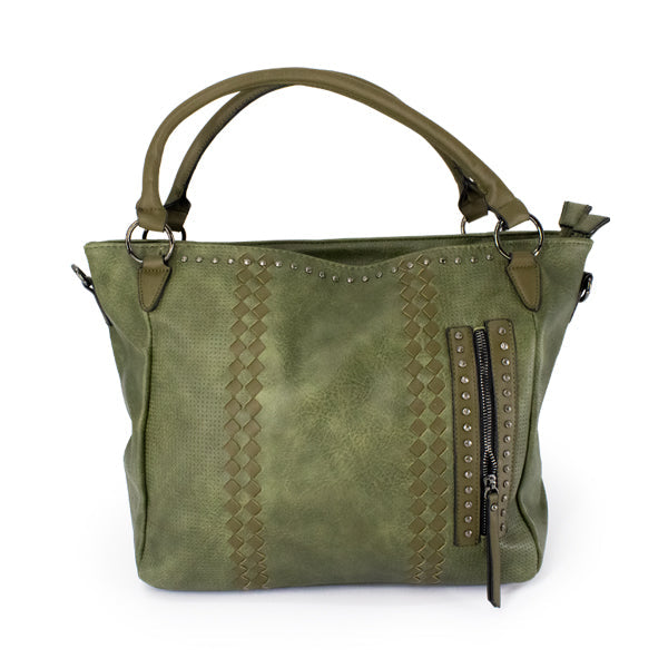 Ladies Zipper Shopper Bag womens bags Iconix 