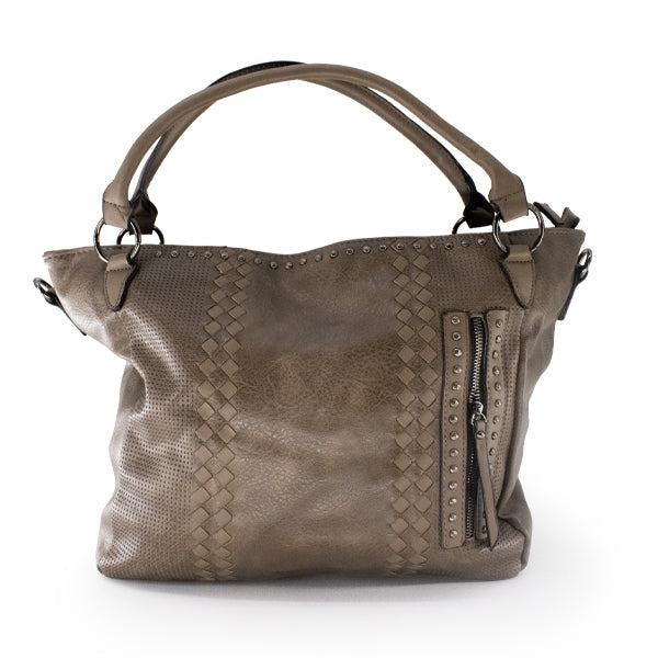 Ladies Zipper Shopper Bag womens bags Iconix 