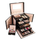 Large Capacity PU Leather Jewelry Storage Display Organizer Iconix 