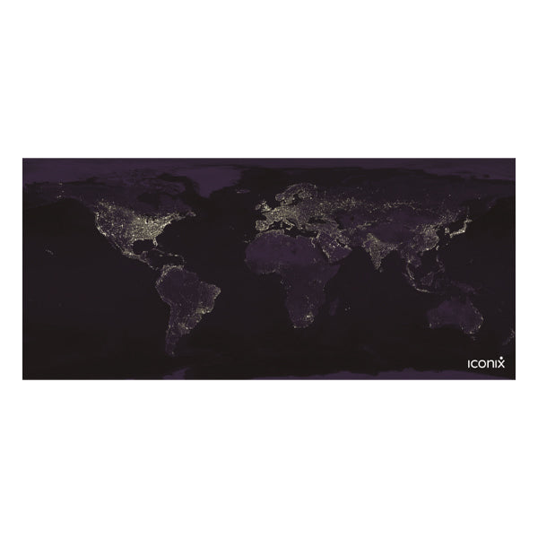 Light Up the World Full Desk Coverage Gaming and Office Mouse Pad Mouse Pads Iconix 