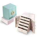 Locker-style PU Leather Jewellery Display Organiser Jewellery Organisers Iconix 