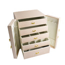 Locker-style PU Leather Jewellery Display Organiser Jewellery Organisers Iconix 