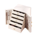 Locker-style PU Leather Jewellery Display Organiser Jewellery Organisers Iconix 