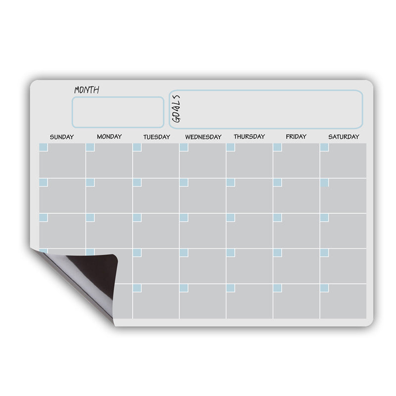 Magnetic Monthly Goals Planner Kitchen Iconix 