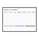 Magnetic Weekly Meal/Chores Planner Kitchen Iconix 