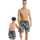 Matching Father or Son Tropical Swim Shorts matching mens/boys Iconix 