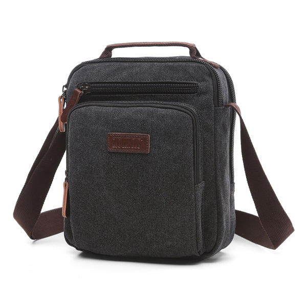 Men's Casual Canvas Messenger Bag | 8844