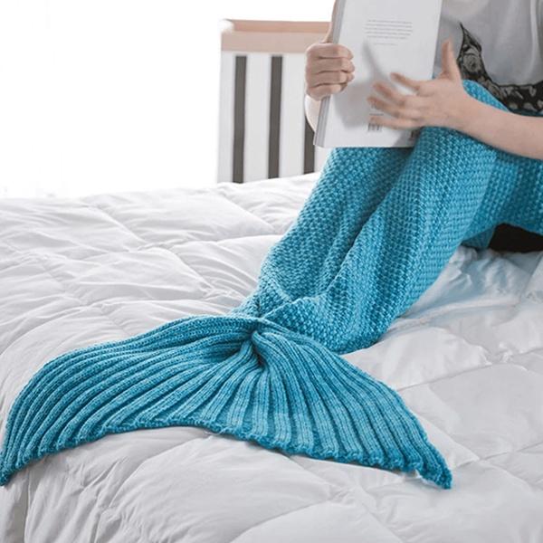 Mermaid Tail Blanket (Adult/Teen Size) Turquoise Purple and Pink | 7082 Iconix 