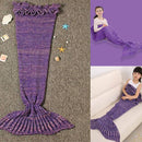 Mermaid Tail Blanket (Kids Size) Pink, Blue and Purple | 788 Iconix 