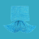 Mermaid Tail Blanket (Kids Size) Pink, Blue and Purple | 788 Iconix 