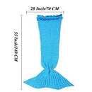 Mermaid Tail Blanket (Kids Size) Pink, Blue & Purple Colours | 788 Iconix 