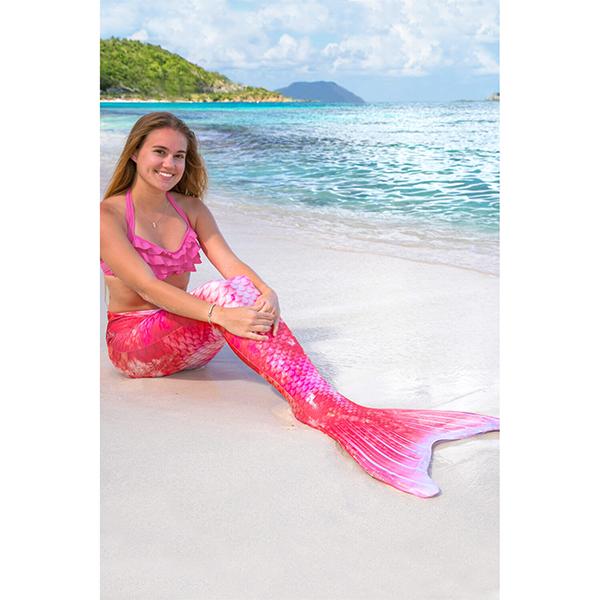 Mermaid Tail Swimsuit (Adult/Teen Size) Supreme Pink | DH45 Mermaid Bikini Iconix 