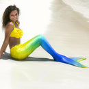 Mermaid Tail Swimsuit Yellow | JP40 Iconix 