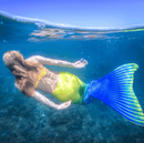 Mermaid Tail Swimsuit Yellow | JP40 Iconix 