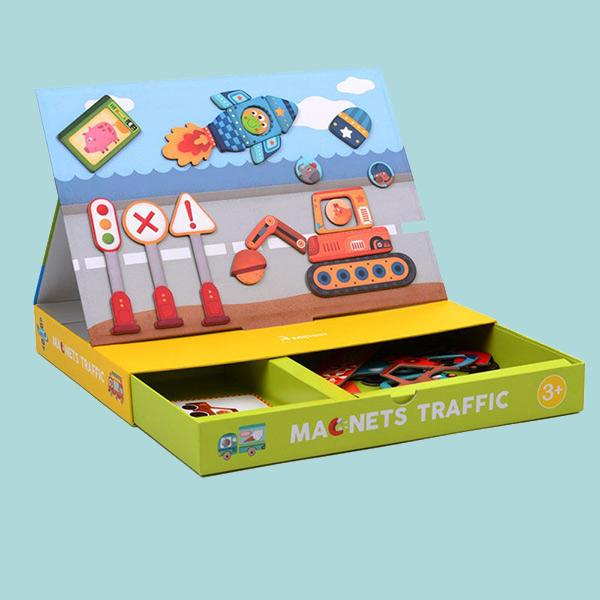 MiDeer Mix and match magnet game Kids Iconix Traffic 
