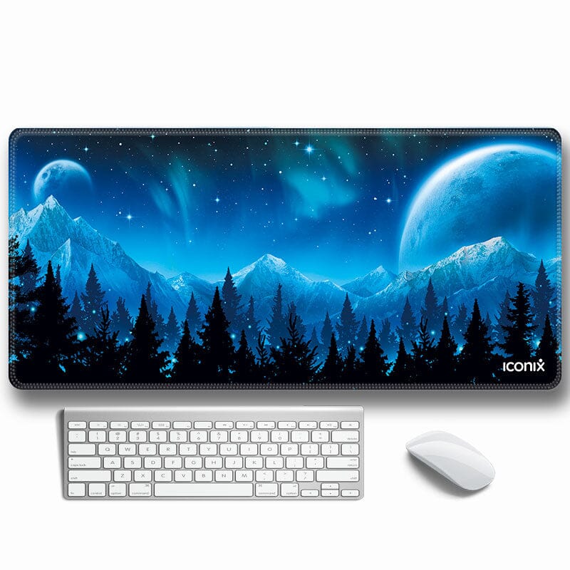 Midnight Dream Full Desk Coverage Gaming and Office Mouse Pad Mouse Pads Iconix 