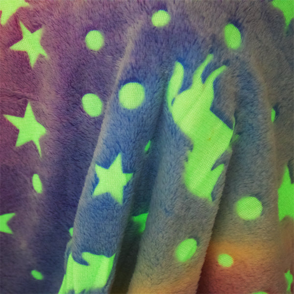 Milkyway Stallions Glow-in-the-Dark Blanket Blankets Iconix 