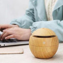 Mini USB Ultrasonic Aroma Humidifier in Round shaped Electronics Iconix 