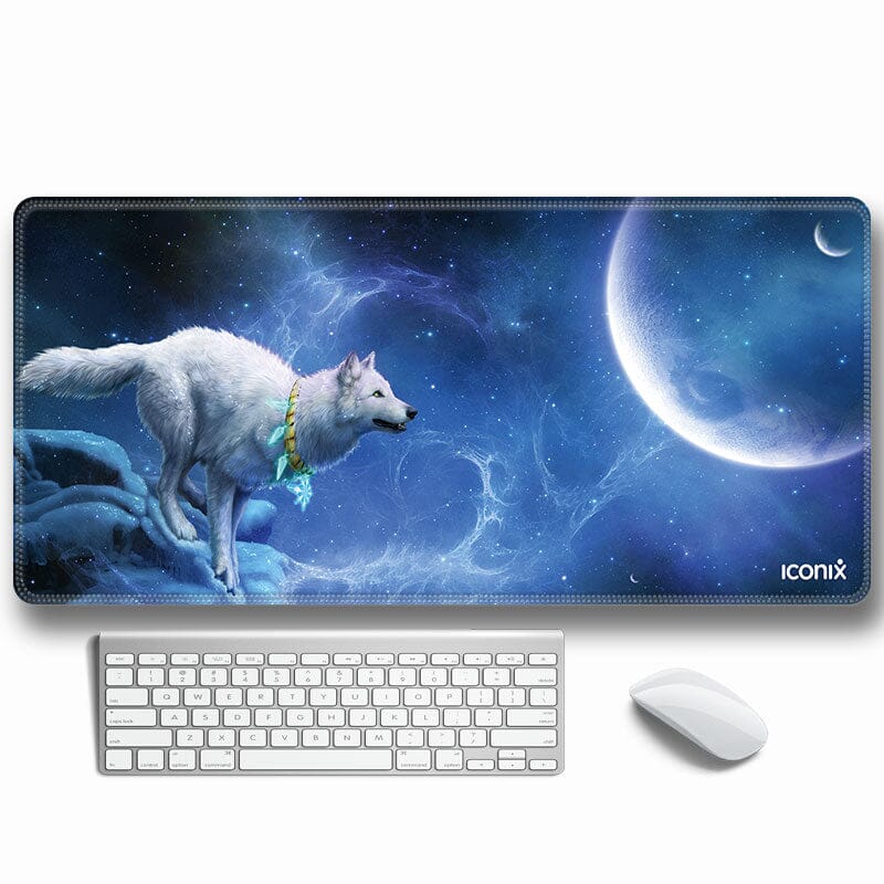 Moonlight Leader Full Desk Coverage Gaming and Office Mouse Pad Mouse Pads Iconix 