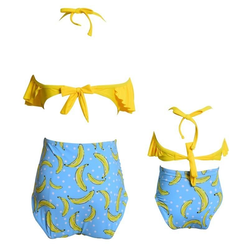 Mother or Daughter Matching Swimsuit - Yellow bikini Iconix 