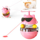 Multifunctional Electric Lazer Pointer Cat Food Dispenser and Toy Iconix 